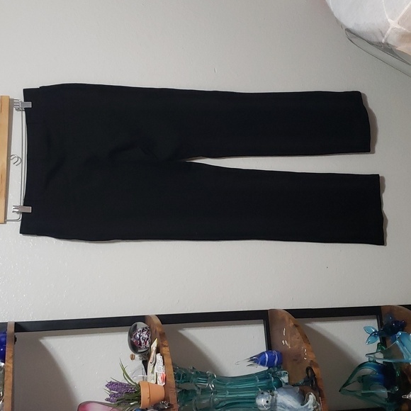 Dress Pant Yoga Pants Straight-Leg • Classic, Color Black, Size 1X - Picture 12 of 17